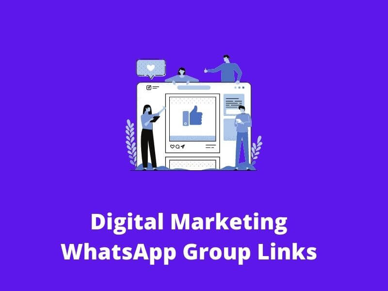 930+ Digital Marketing WhatsApp Group Links 2024