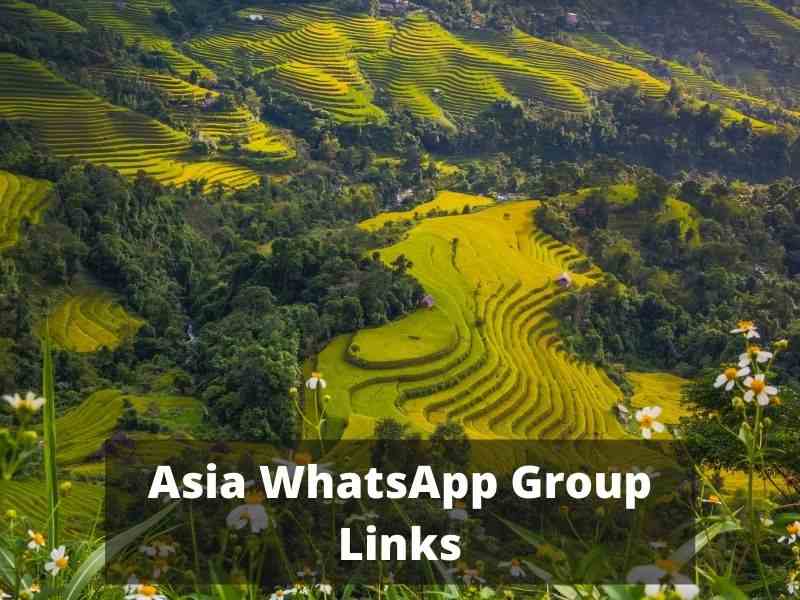 Asia WhatsApp Group Links