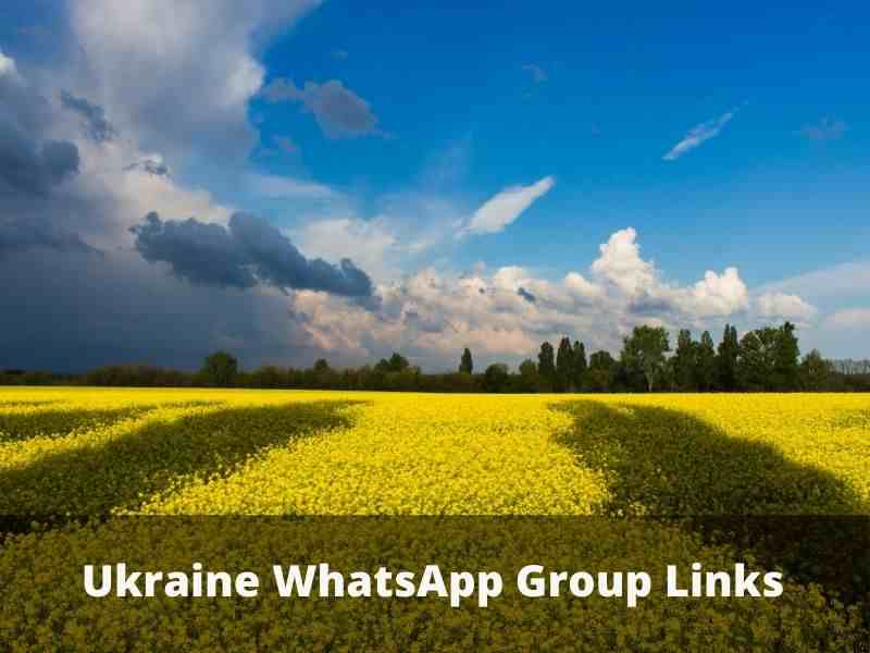 Ukraine WhatsApp Group Links